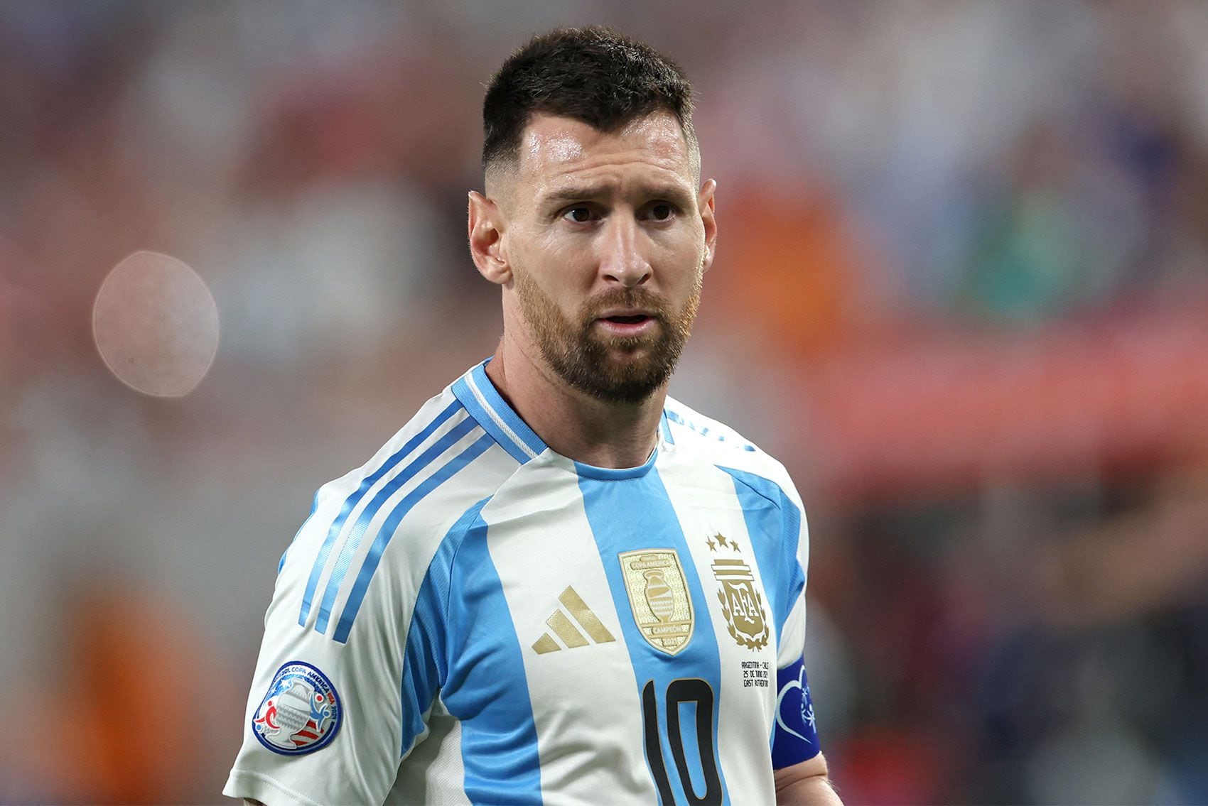 Messi jugó los primeros partidos de la Copa América, pero se pierde el encuentro contra Perú por una dolencia muscular. (Foto: Mexsport).