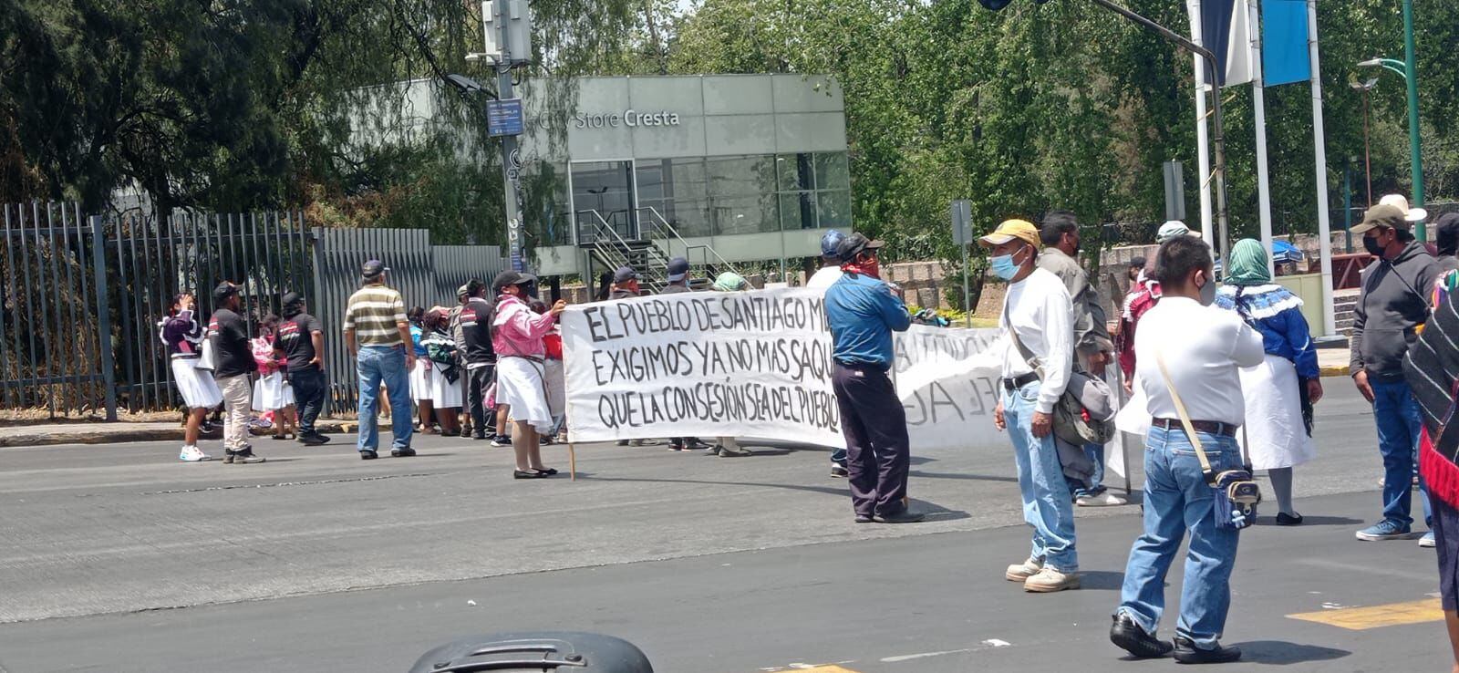 ‘El agua es para el pueblo’: habitantes de Querétaro exigen parar explotación de pozos 