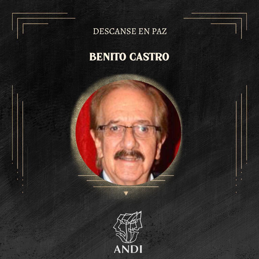 Benito Castro murió a los 77 años, confirmó ANDI. (Foto: Twitter / ANDI México).