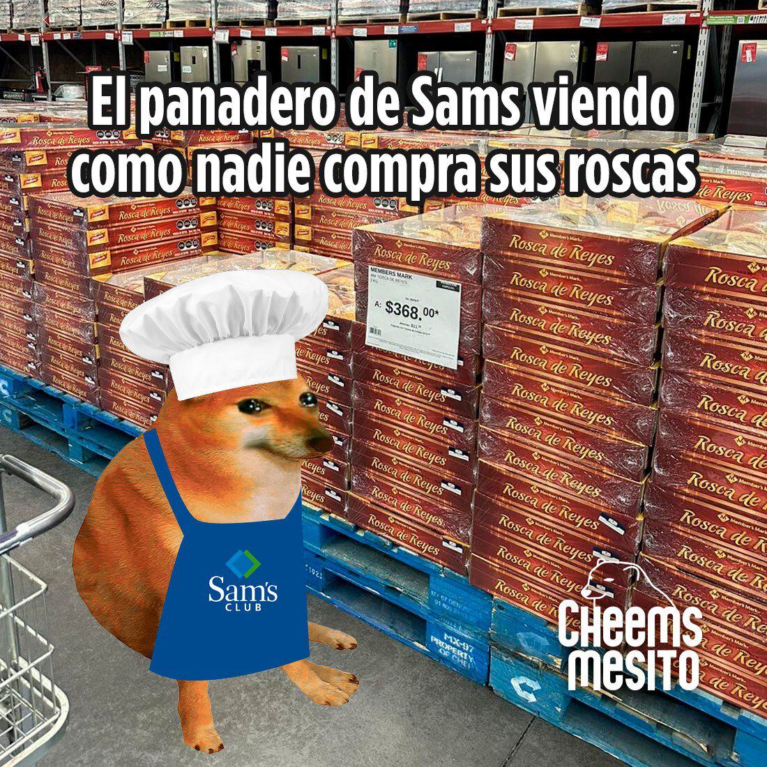 Memes de la tradicional rosca de Reyes y la reventa de roscas del Costco. (Foto: Redes sociales)