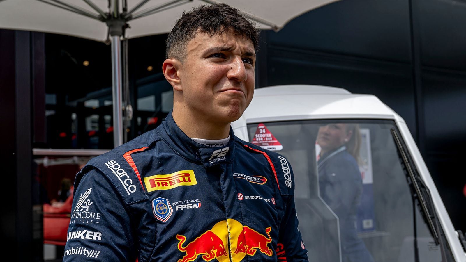 Isack Hadjar, piloto junior de Red Bull. (Foto: Michael Potts F1 / Shutterstock.com).