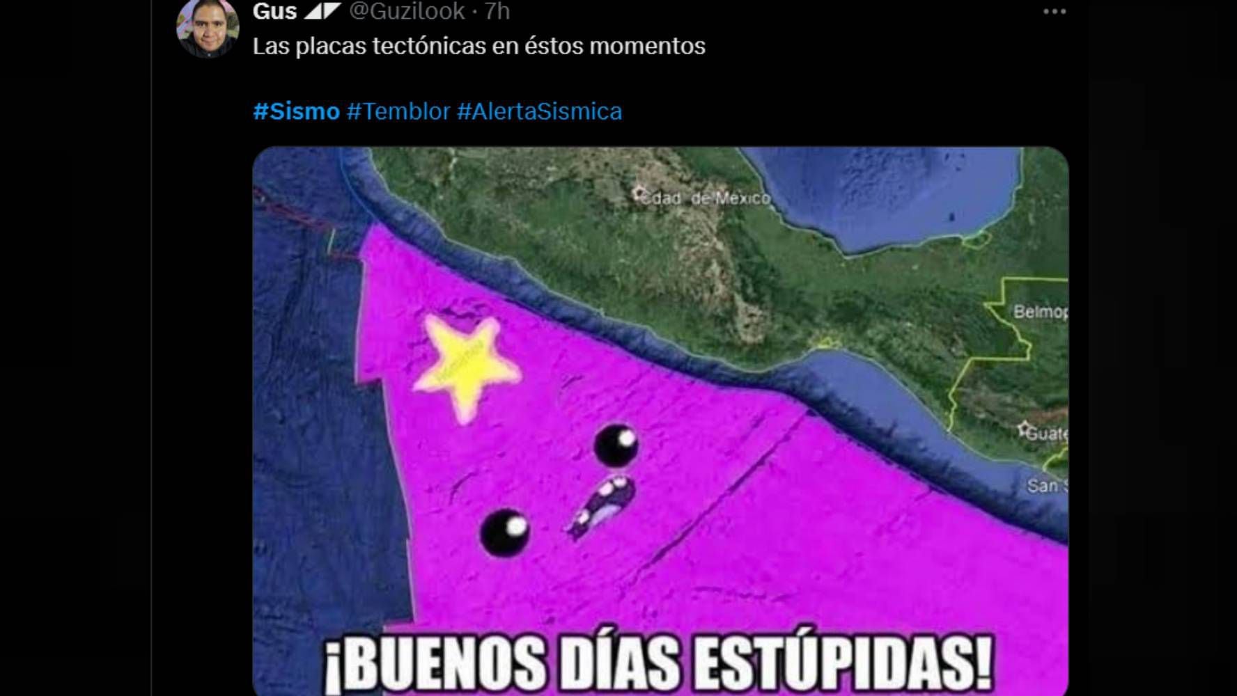 Memes del sismo de madrugada. (Foto: Especial).