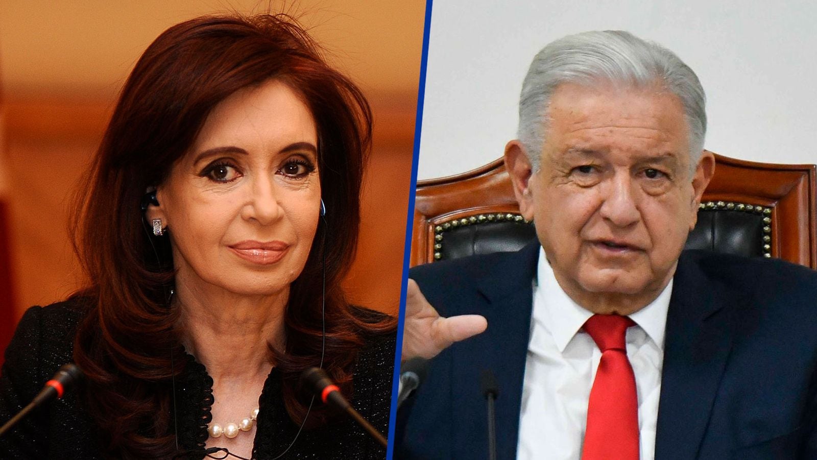 Fernández de Kirchner aplaude reforma judicial de López Obrador
