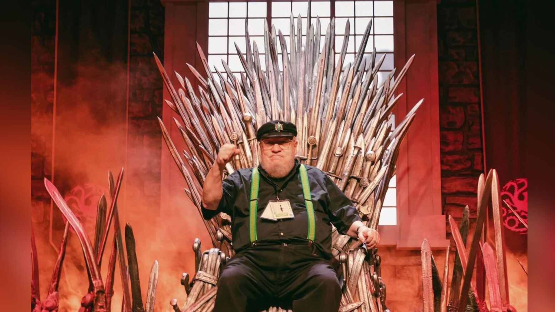 El autor estadounidense George R. R. Martin es la 'mente maestra' detrás del éxito de ‘House of The Dragon‘ y ‘Game of Thrones‘. (Foto: Instagram / @houseofthedragonhbo)