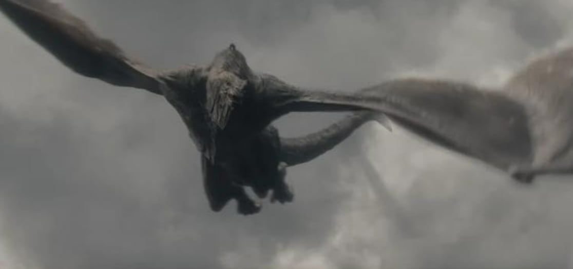 Vhagar, de Aemond Targaryen, es el dragón más grande de Westeros. (Foto: IMDB)