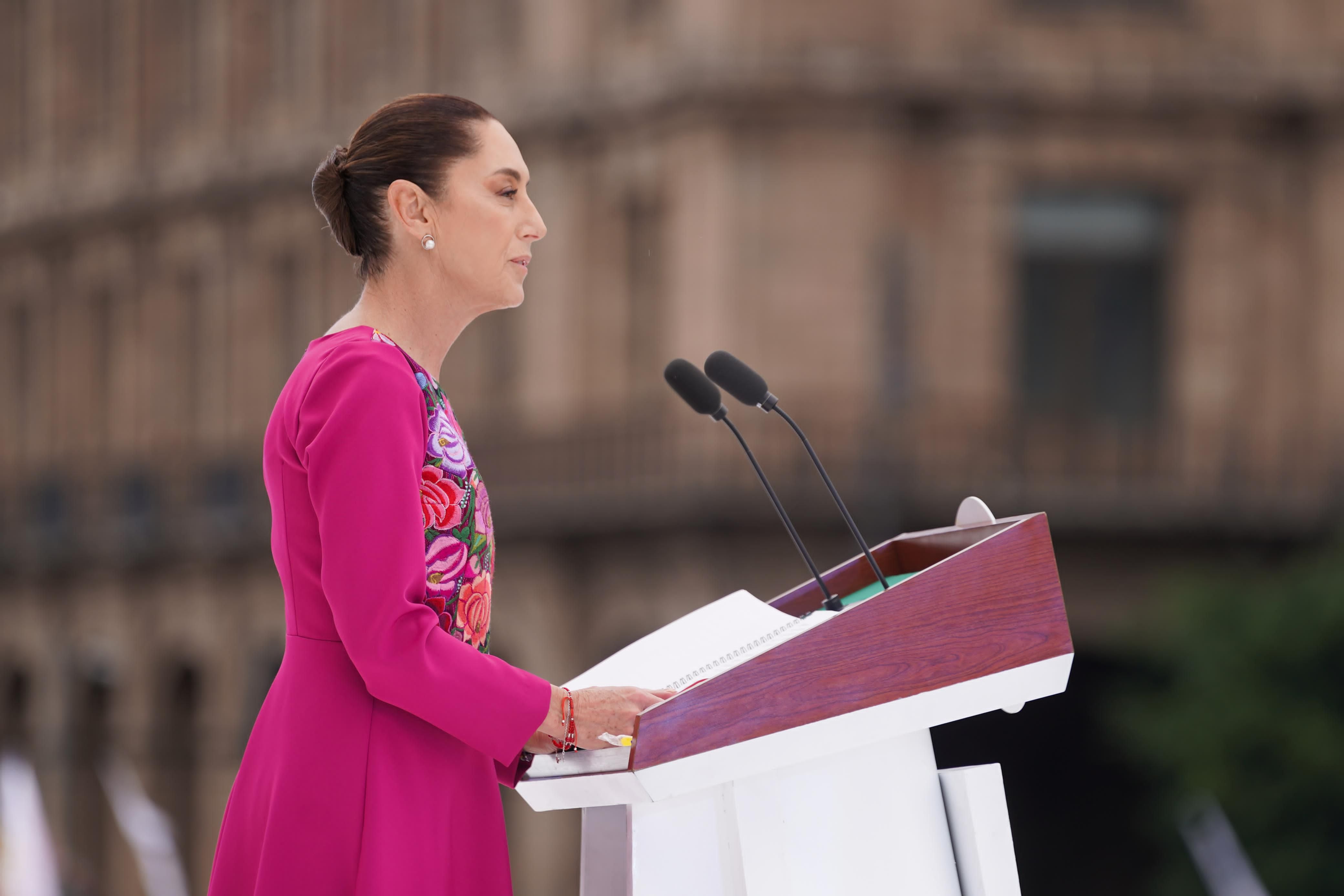 La presidenta Claudia Sheinbaum dijo que aprovechará su mensaje en el Zócalo para hablar sobre la elección del Poder Judicial. 