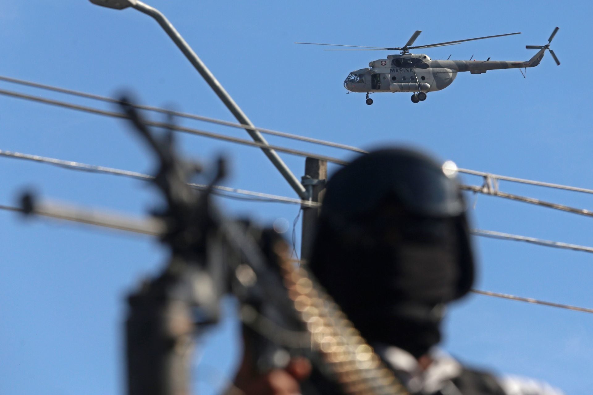 Marina desmiente desplome de un helicóptero en Sinaloa; esto fue lo que pasó
