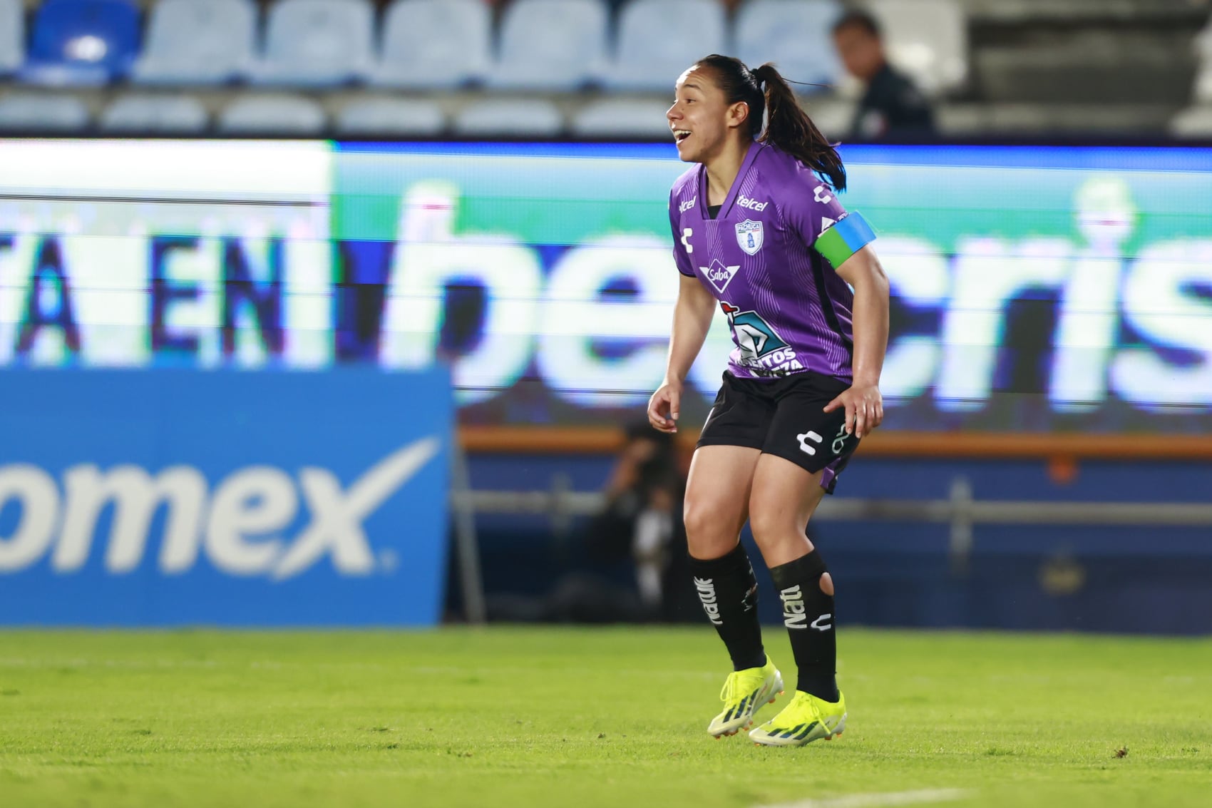 Charlyn Corral es la campeona de goleo de la Liga MX Femenil hasta el momento, en la Jornada 3 del Clausura 2025. (Foto: Mexsport)