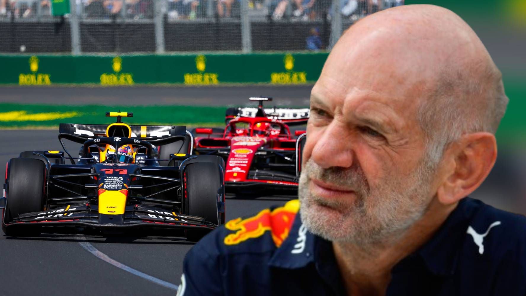 Adrian Newey es considerado una pieza clave del dominio de Red Bull en la Fórmula 1, escudería de Sergio Pérez y Max Verstappen. (Fotos: Motorsport).