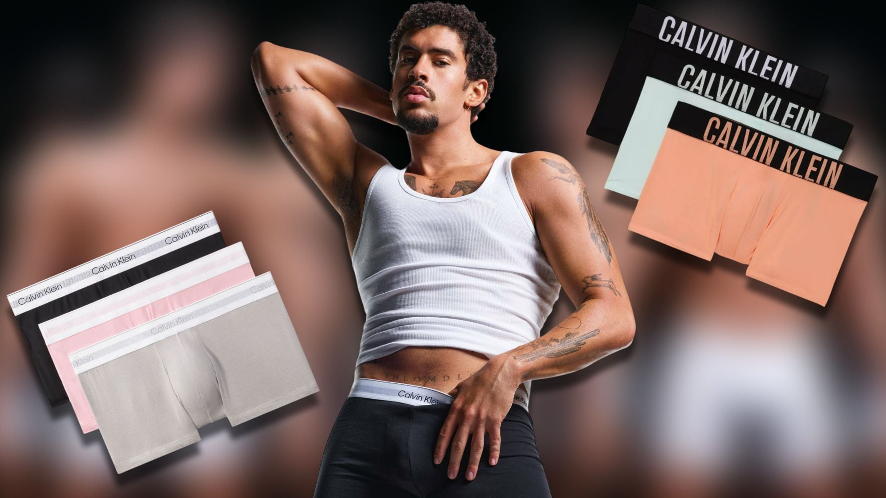 ¿Cuánto cuesta la ropa interior que Bad Bunny modeló para Calvin Klein?