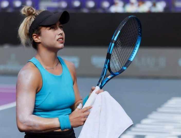 Renata Zarazúa avanzó a la segunda ronda del abierto de tenis. (Foto: Instagram @renazarazua)