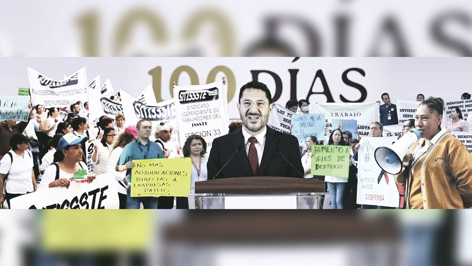 100 días de Batres en el ISSSTE