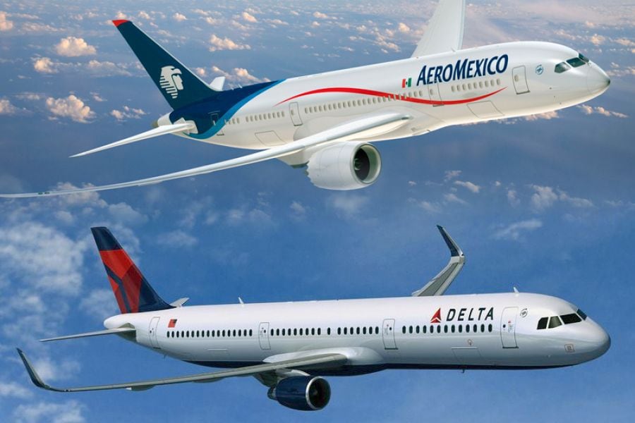 Ligan posible fin de alianza Delta-Aeroméxico con periodo electoral