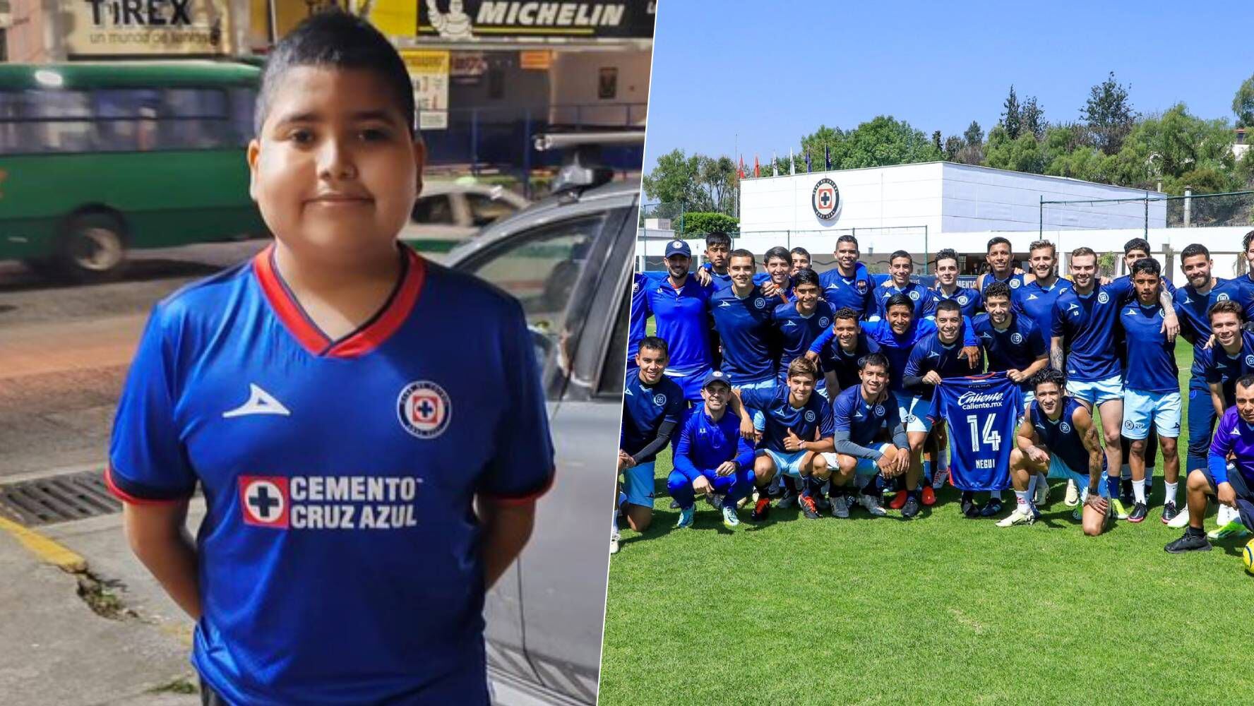 ‘Éxito, campeón’: Afición del Cruz Azul prepara sorpresa para José Armando, fanático del equipo