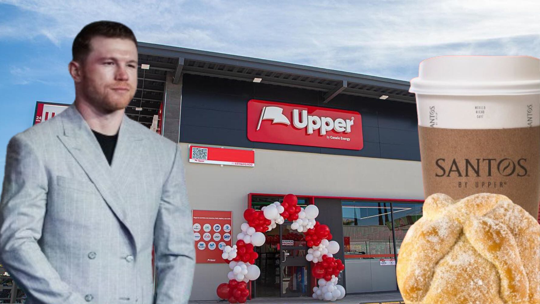 'Canelo' Álvarez tiene su propia cadena de tiendas llamada Uper. (Foto: Cuartoscuro / Facebook / @Upper by Canelo Energy)