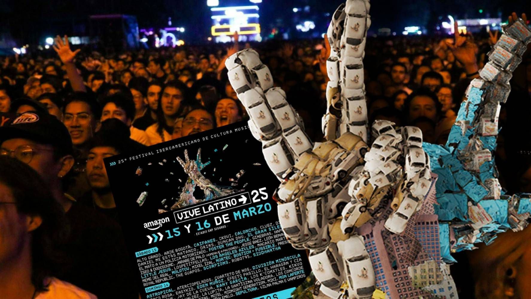 Vive Latino 2025: Fechas, horarios, cartel, cambios, mapa y todo lo que debes saber del festival