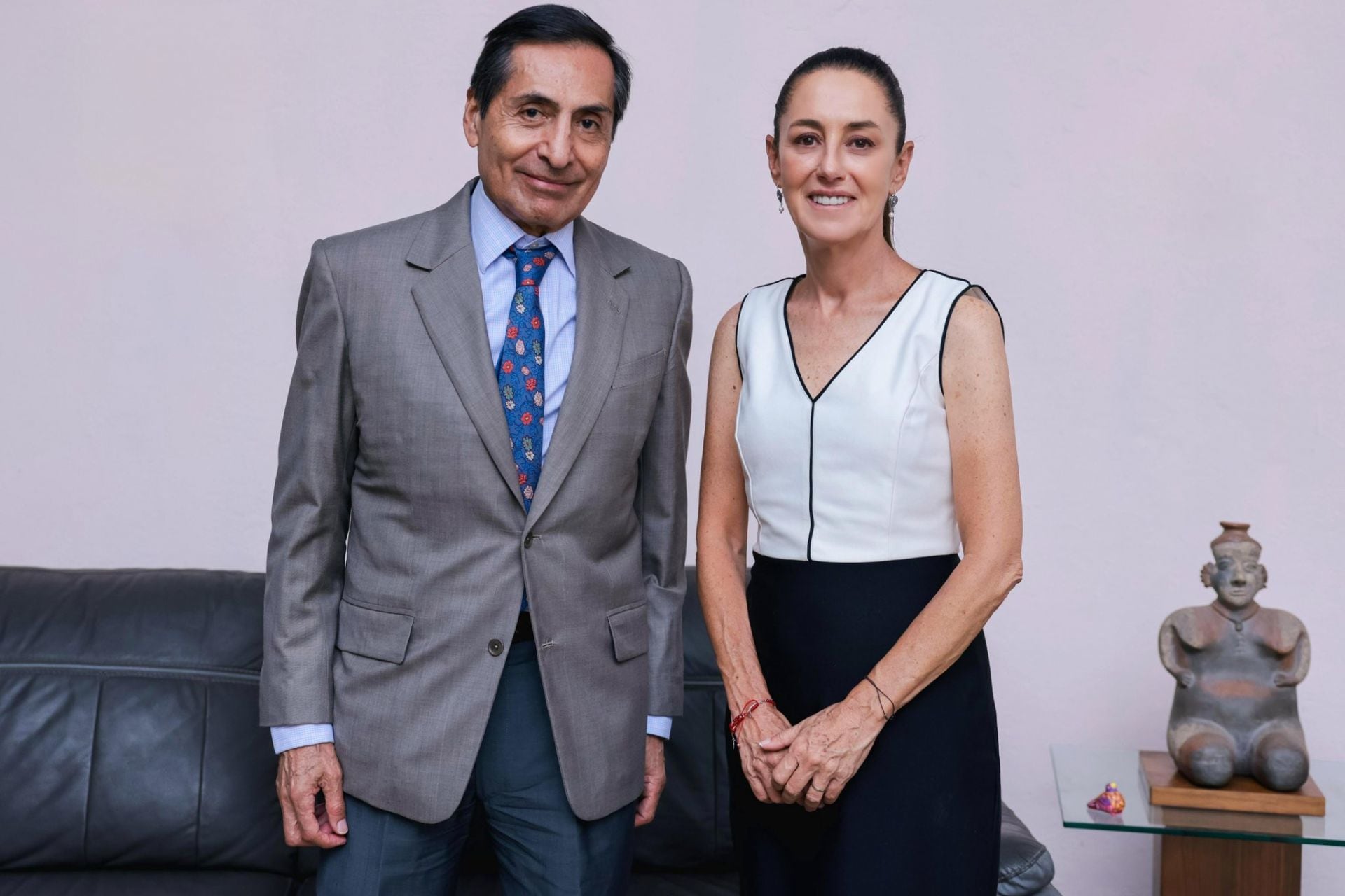 Claudia Sheinbaum ya ha sostenido otras reuniones con Rogelio Ramírez de la O. (Foto: Cuartoscuro)