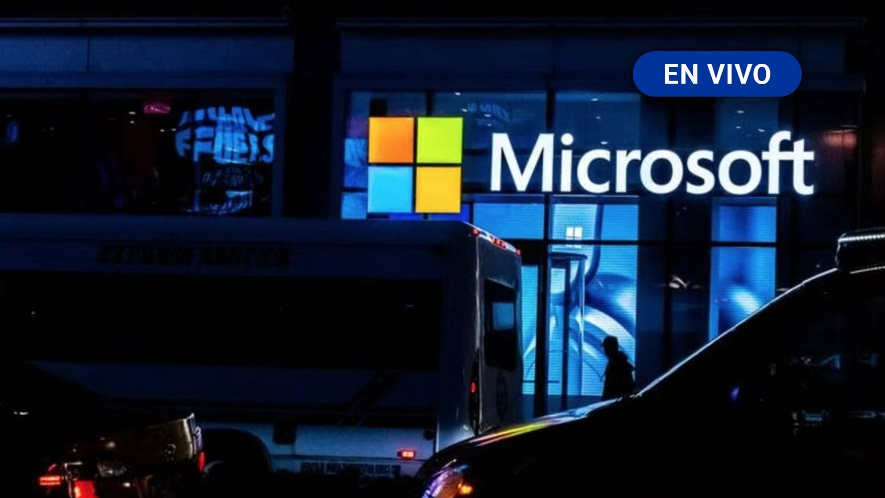 Caída mundial de Microsoft EN VIVO: Falla provoca caos en bancos, aerolíneas y medios