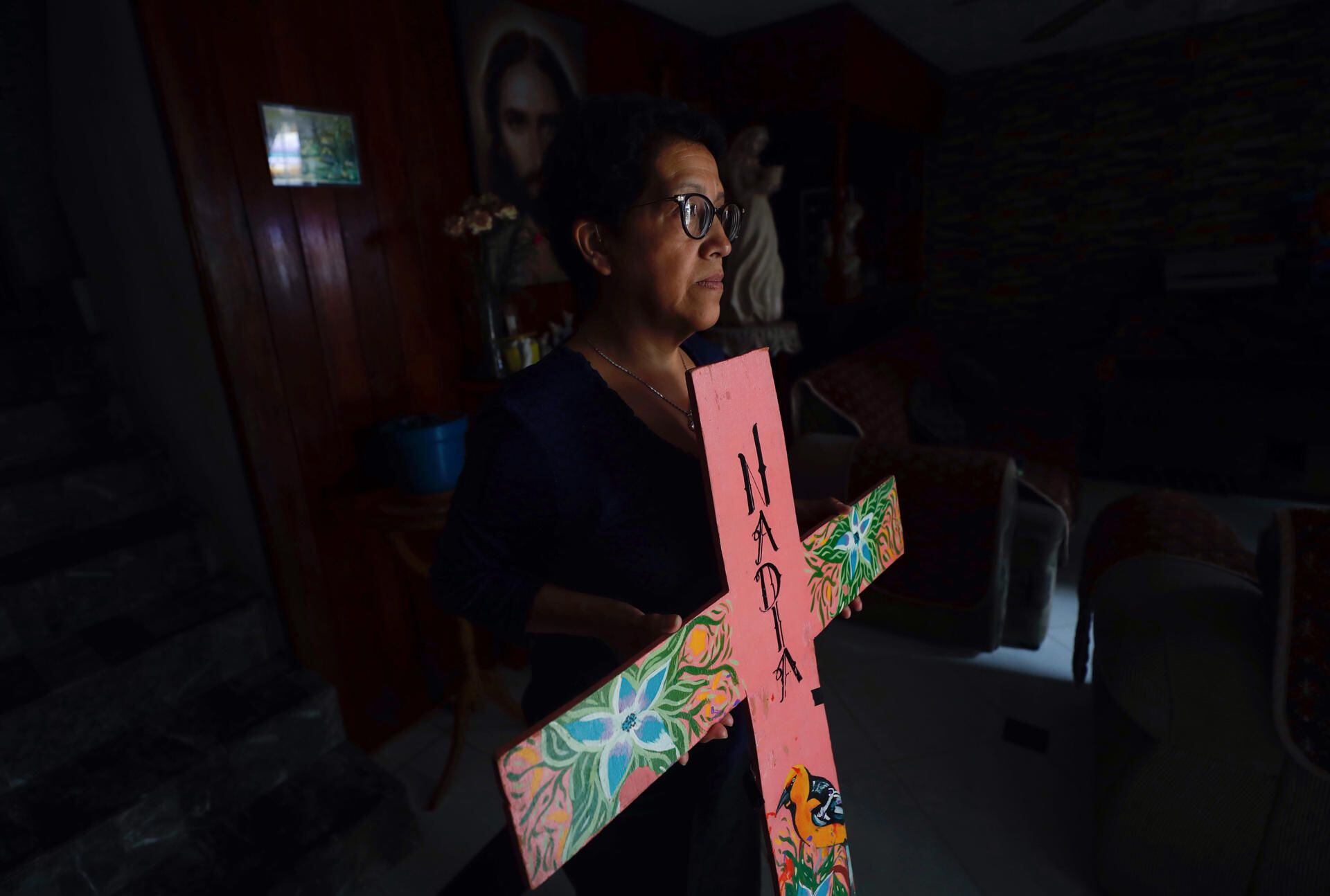 María Antonia Márquez, madre de Nadia Muciño, víctima de feminicidio en Edomex. 