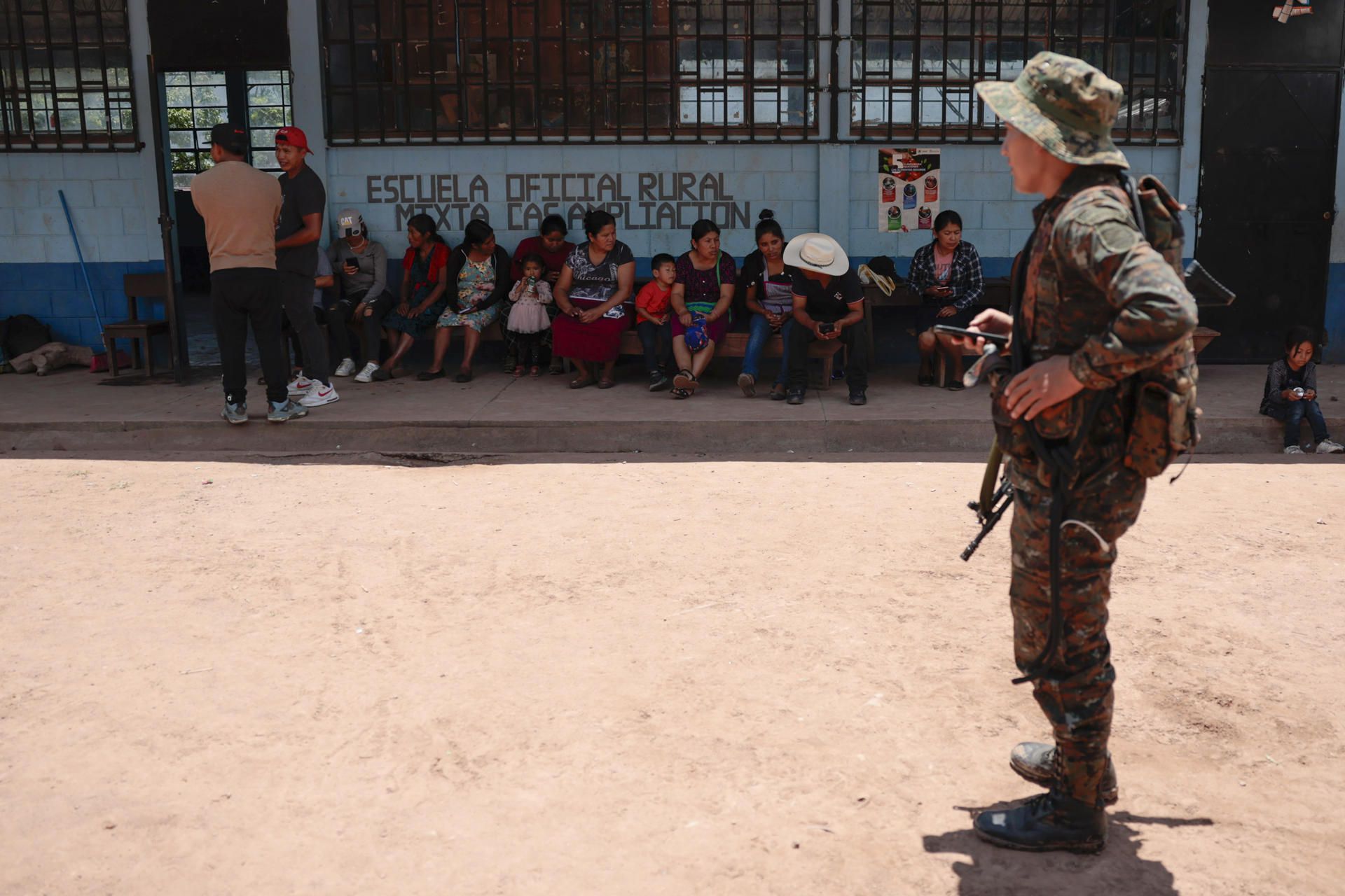 Los mexicanos refugiados en Guatemala exigieron soluciones a la violencia originada por los cárteles. 