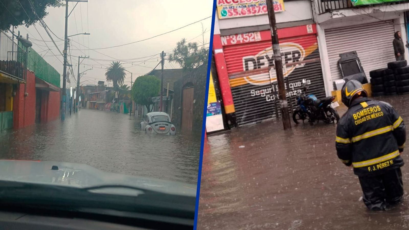 Alerta por lluvias en CDMX este miércoles: Sigue el reporte de calles inundadas EN VIVO