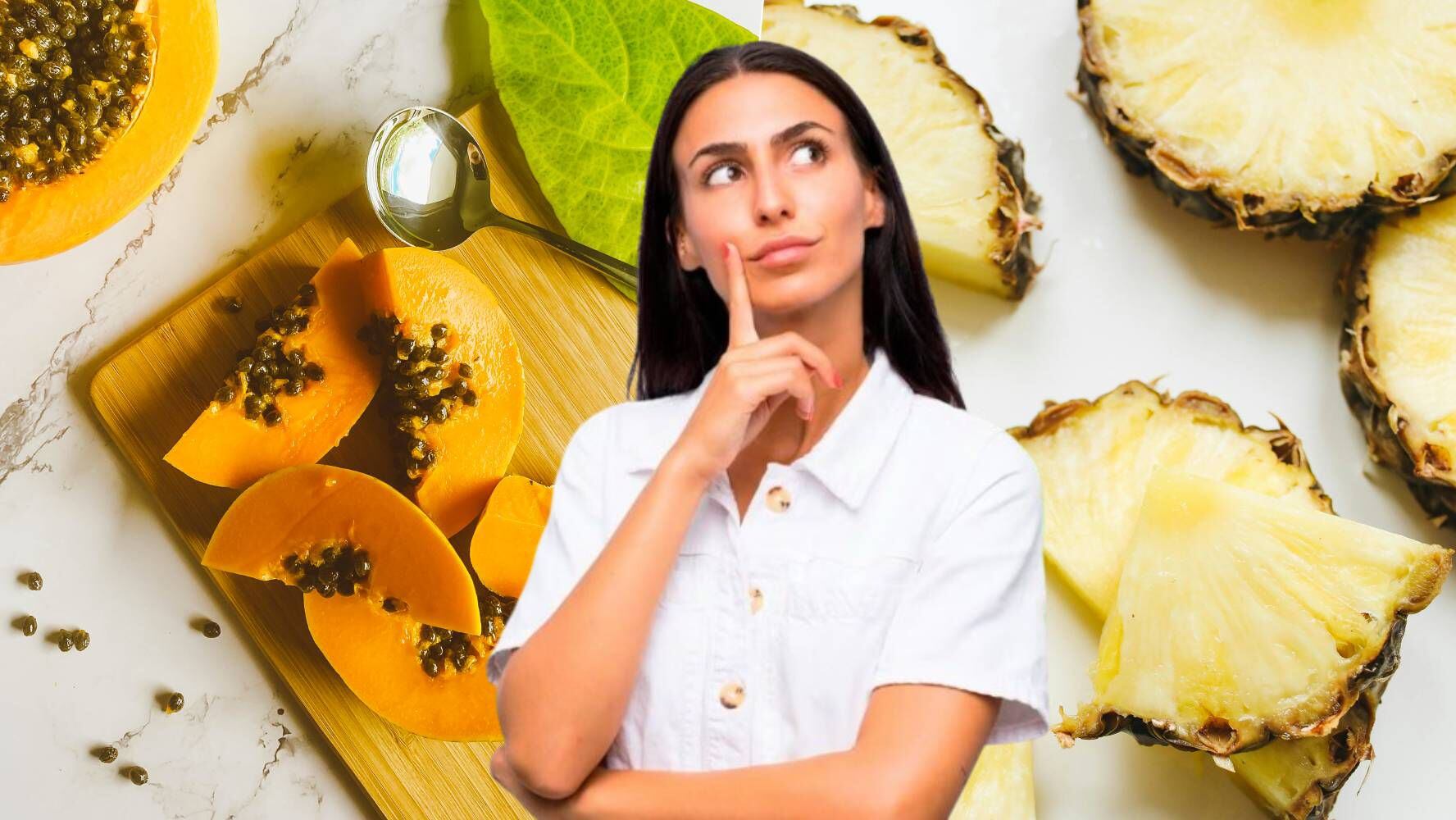 La papaya y la piña cuentan con una gran cantidad de antioxidantes beneficiosos para el organismo. (Foto: Especial El Financiero)