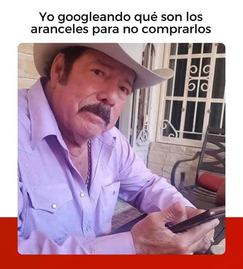 Memes sobre la imposición de aranceles a México que hizo Donald Trump. (Foto: Redes sociales)