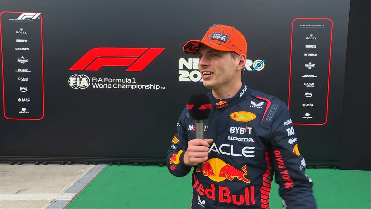 Max Verstappen sumó una pole más a su carrera.