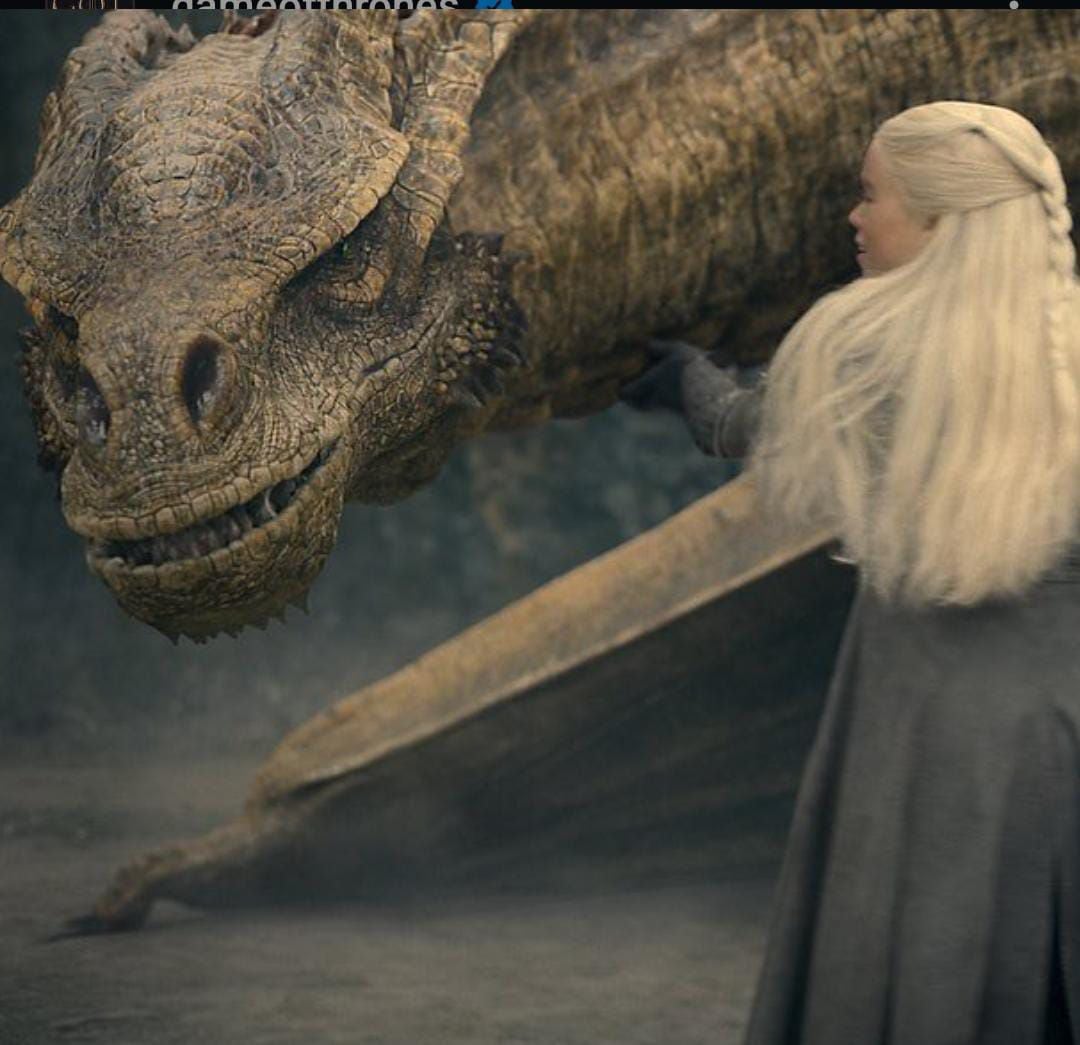 Syrax es el dragón de Rhaenyra Targaryen. (Foto: Instagram @houseofthedragonhbo)