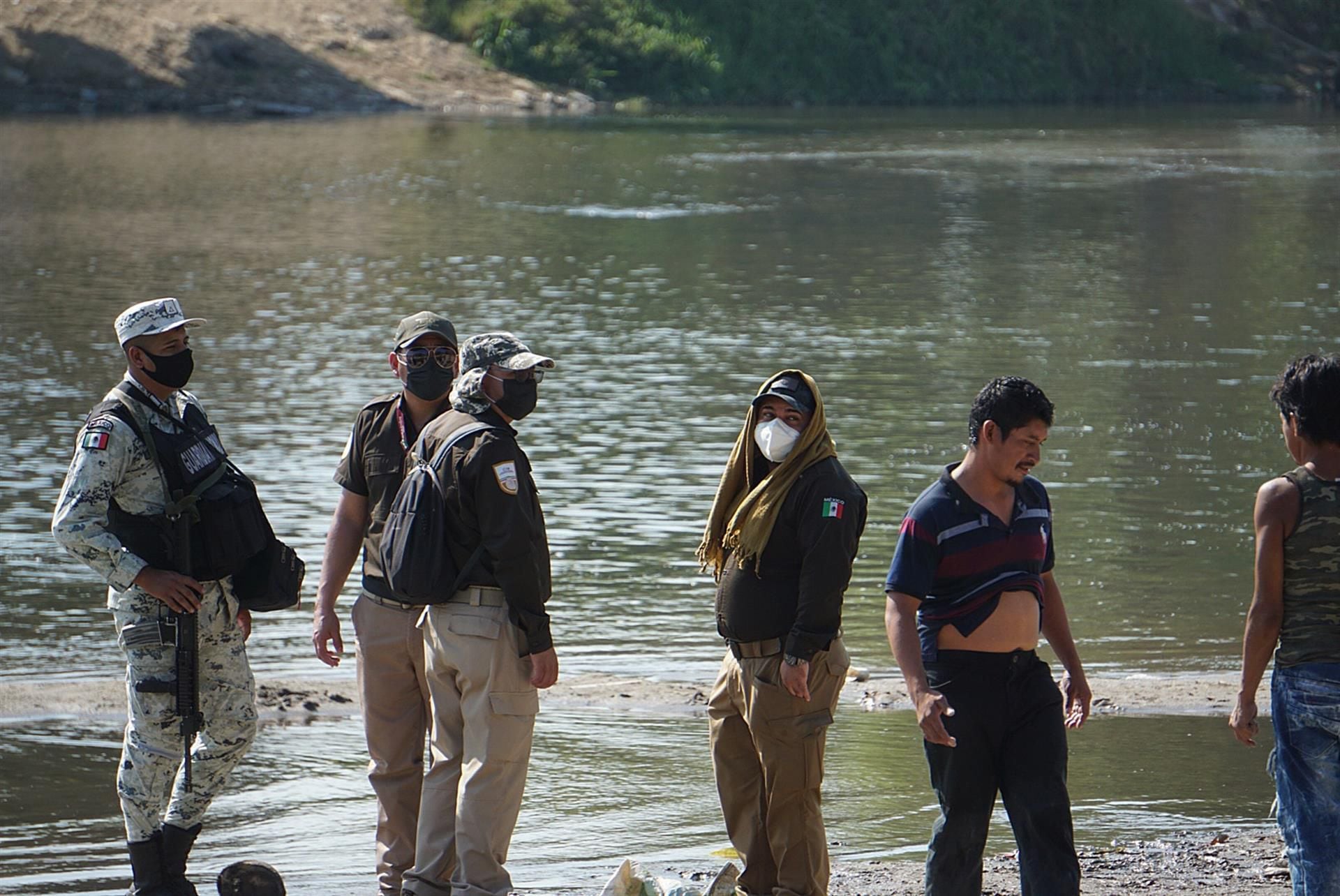 Migrante de El Salvador y su hijo mueren al intentar cruzar el río Suchiate