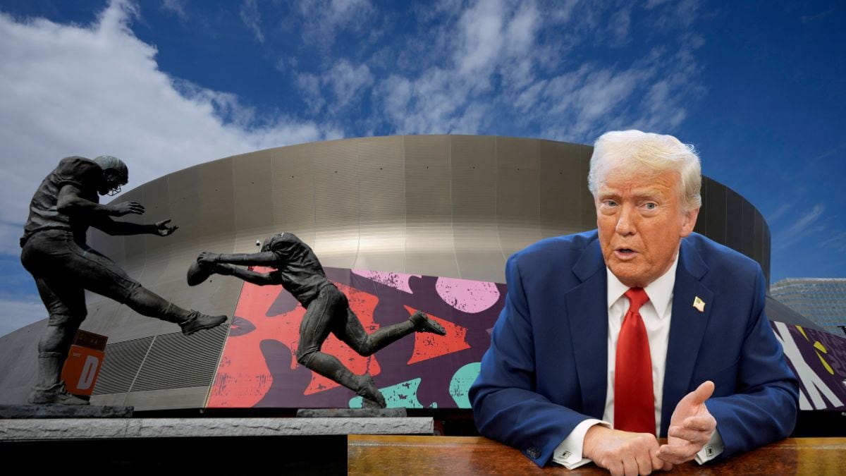 ¿Donald Trump va al Super Bowl 2025? Así es el operativo de seguridad con drones, rayos x y antibombas