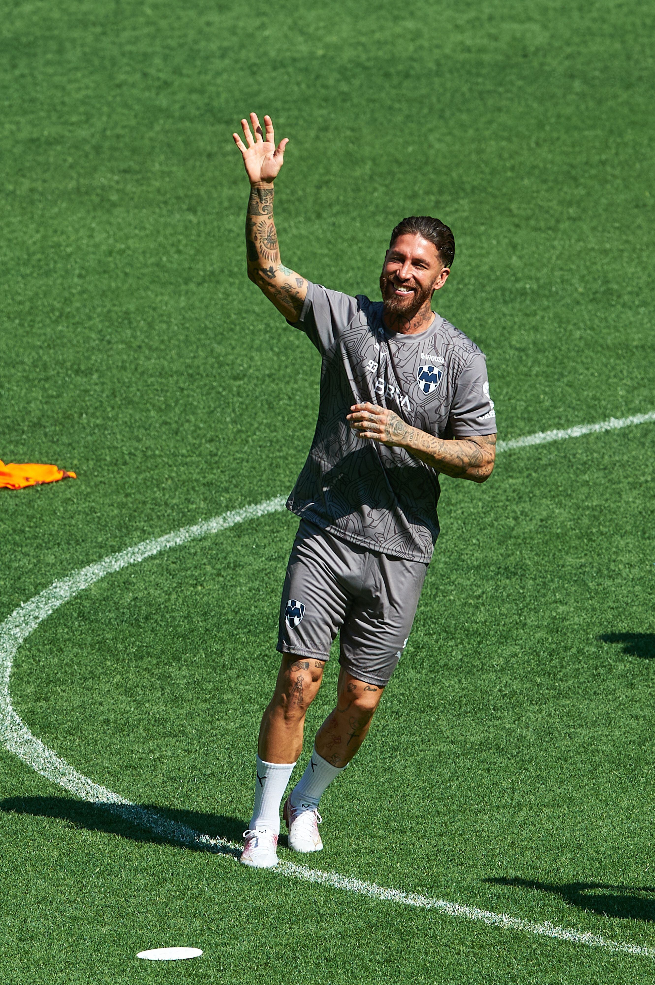 Sergio Ramos se ha adaptado muy bien a los entrenamientos del Monterrey, asegura el DT Martín Demichelis.