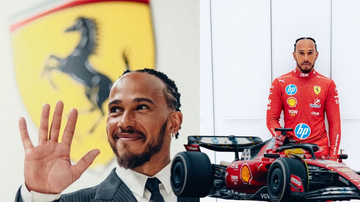 ¡Sir Cavallino Rampante! Así fue el debut de Lewis Hamilton con Ferrari (FOTOS)