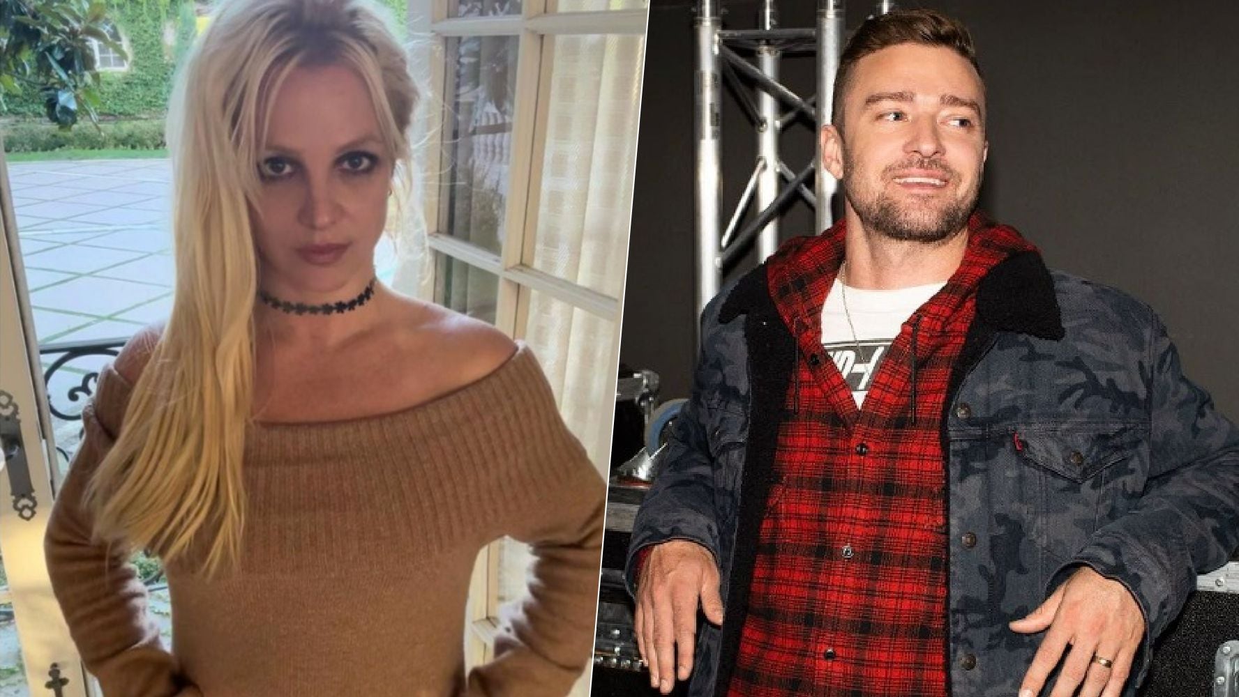 Britney Spears escribió en el libro 'The woman in me' que decidió abortar porque Justin Timberlake no quería ser padre. (Foto: Instagram @britneyspears @justintimberlake)