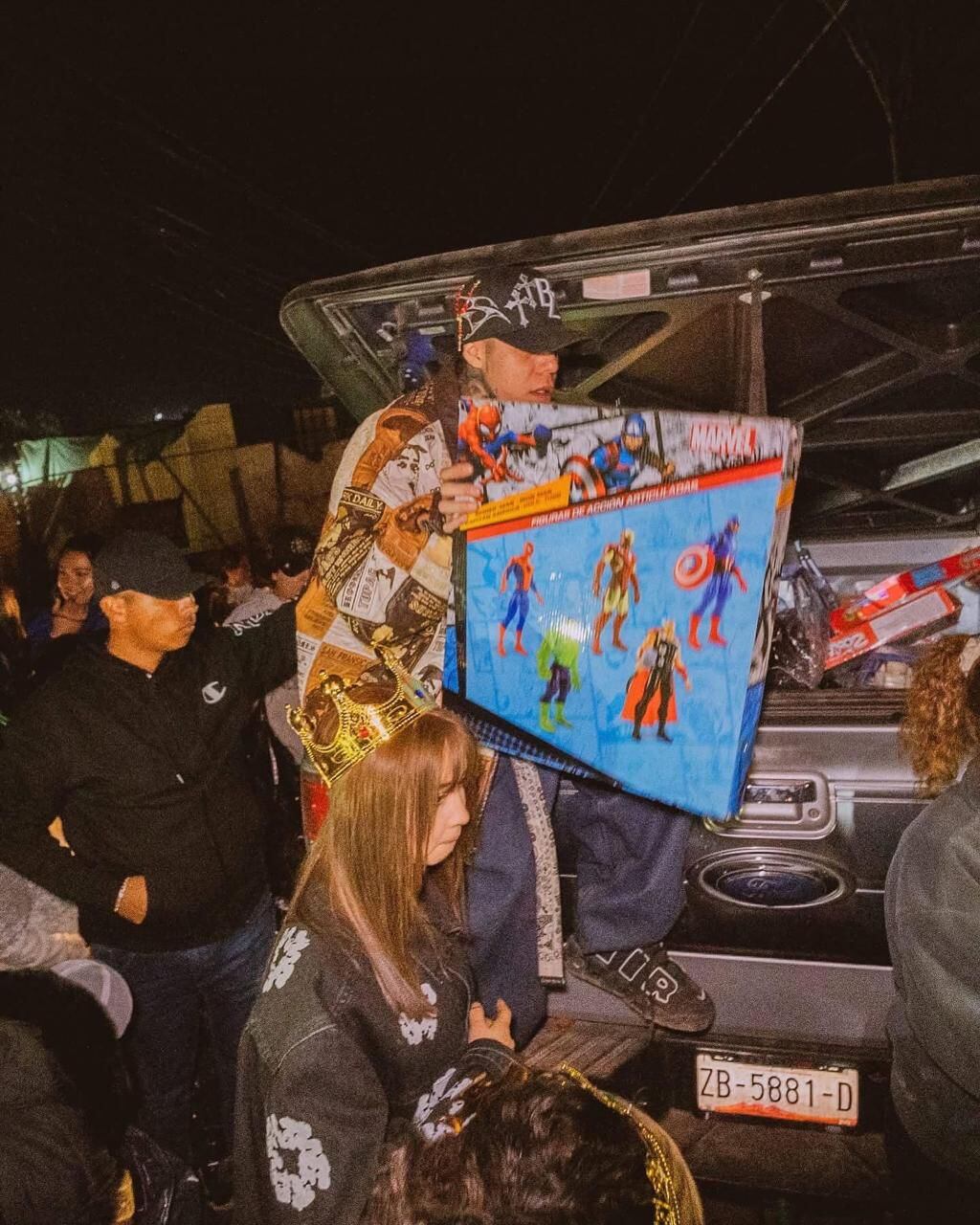 Santa Fe Klan compró los juguetes por en los mercados locales. (Foto: Instagram @santa_fe_klan_473)