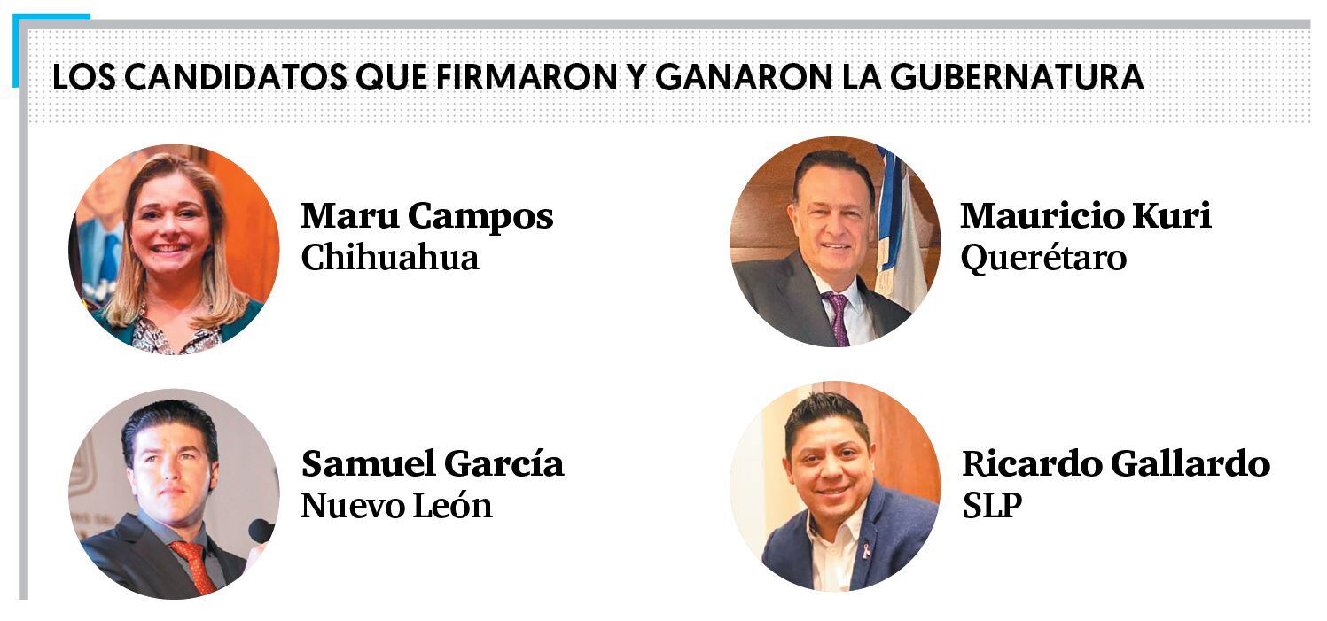 Gobernadores firmaron iniciativas contra el Cáncer.