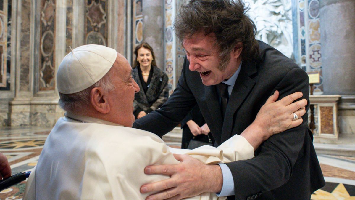 ¿Amigos? El papa y Milei se reúnen... entre rumores sobre un viaje de Francisco a Argentina