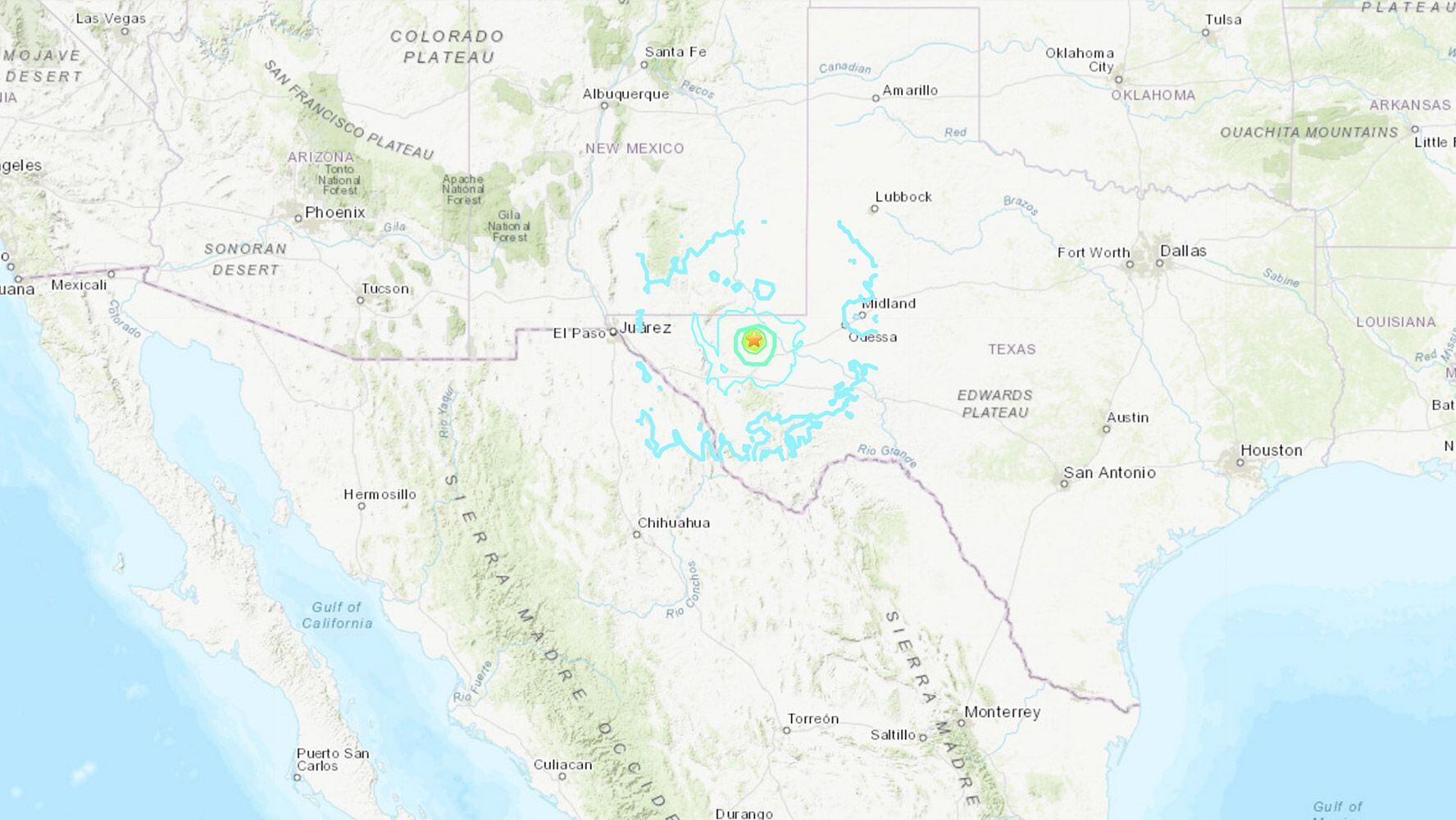 Oeste de Texas registra su sismo más grande de la historia
