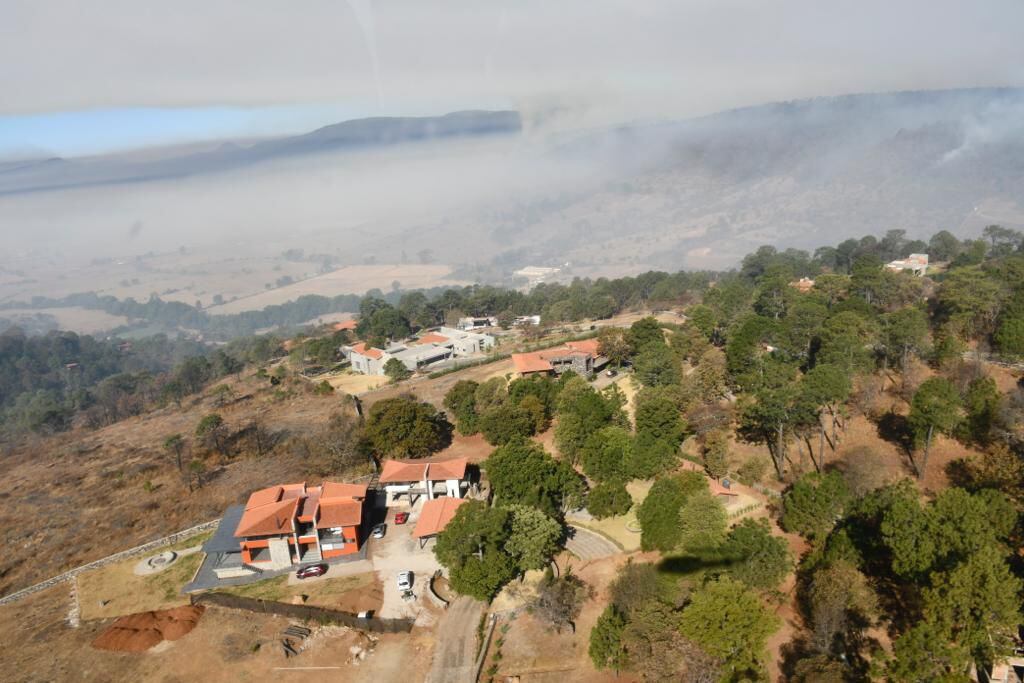 Incendio forestal en Tapalpa: Gobierno de Jalisco evacua a pobladores