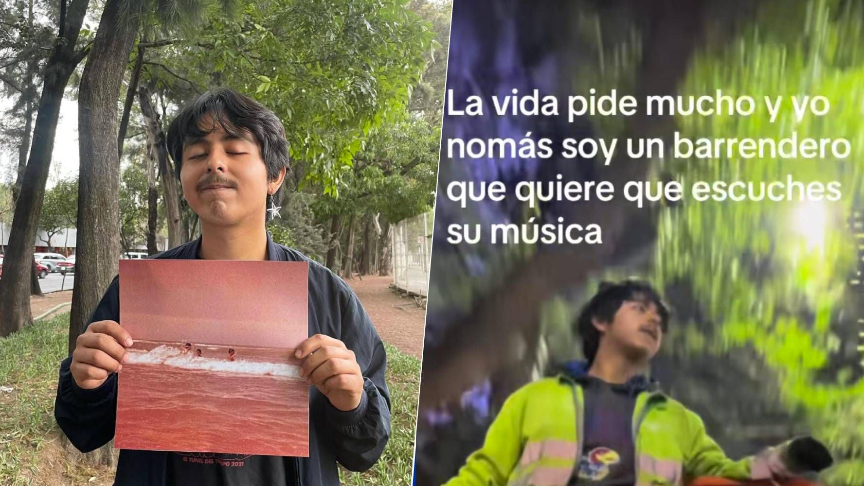 La historia de Macario Martínez, el barrendero de CDMX que solo quiere que escuches su música