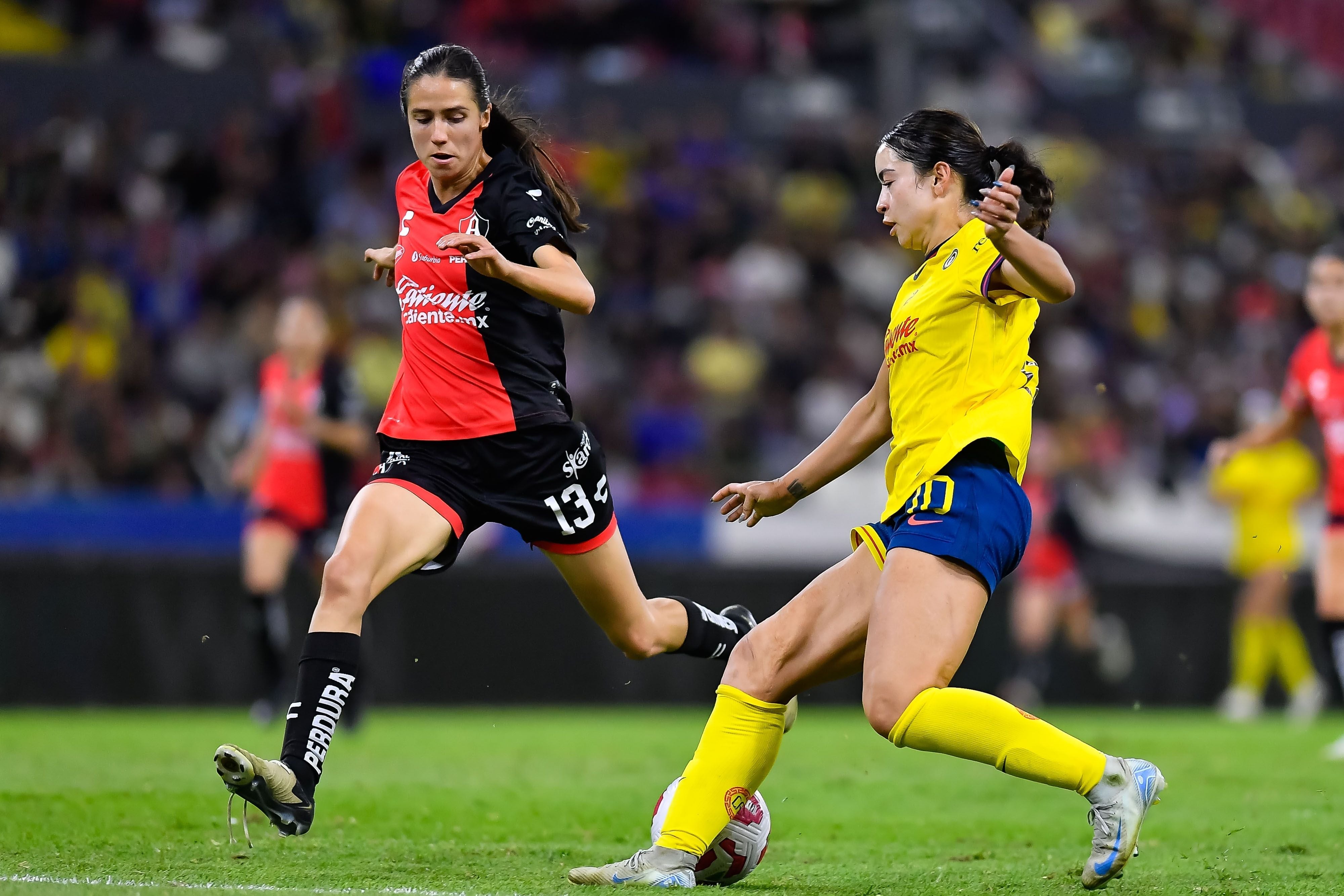 América Femenil derrotó 0-3 a Atlas (Foto: Mexsport)