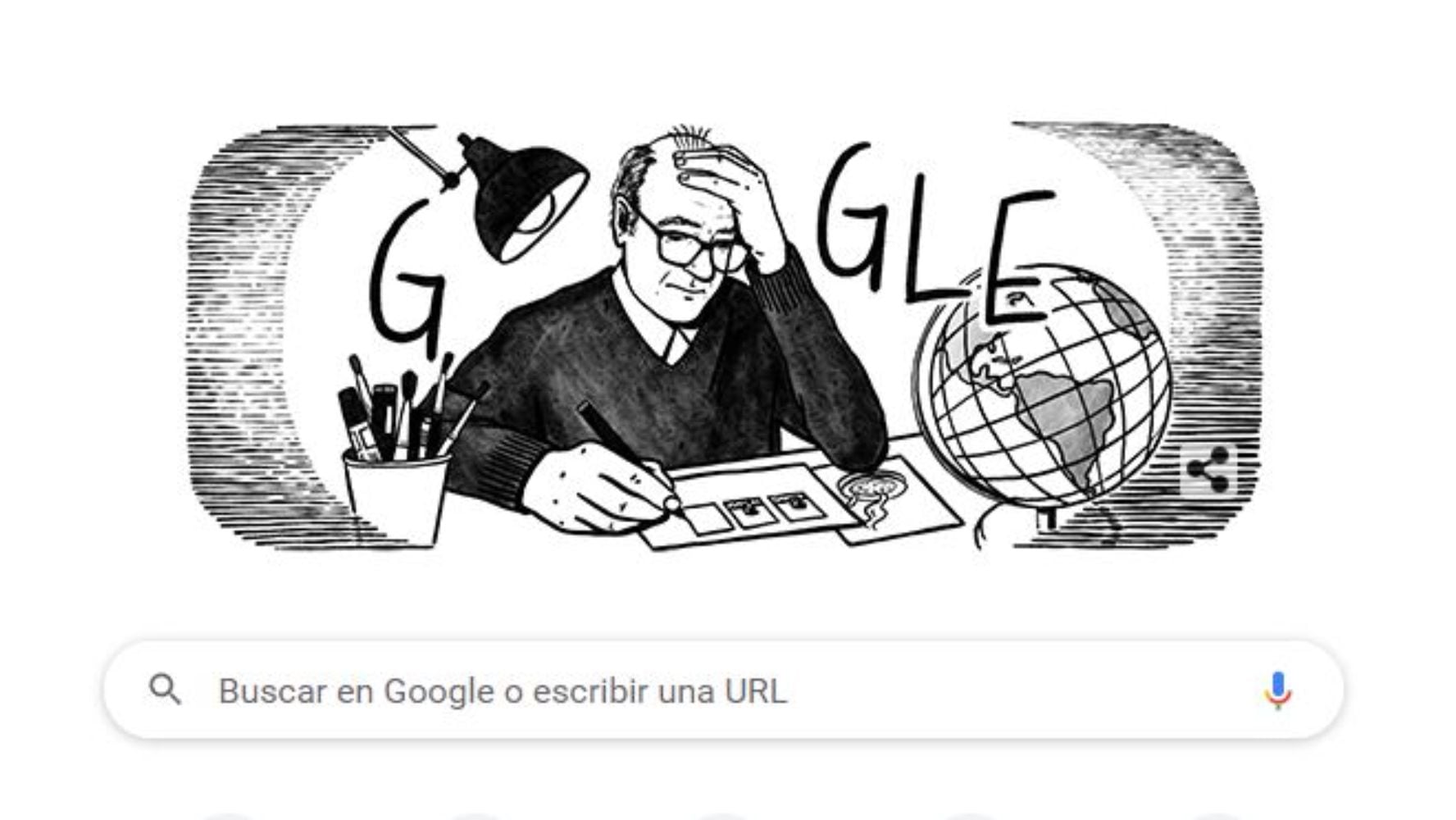¡Feliz cumpleaños, Quino! Google realiza un Doodle en honor al creador de Mafalda