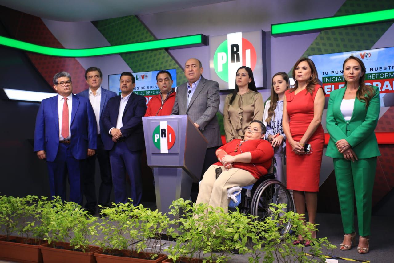 PRI presenta su reforma electoral; propone el ‘regreso’ de la Vicepresidencia