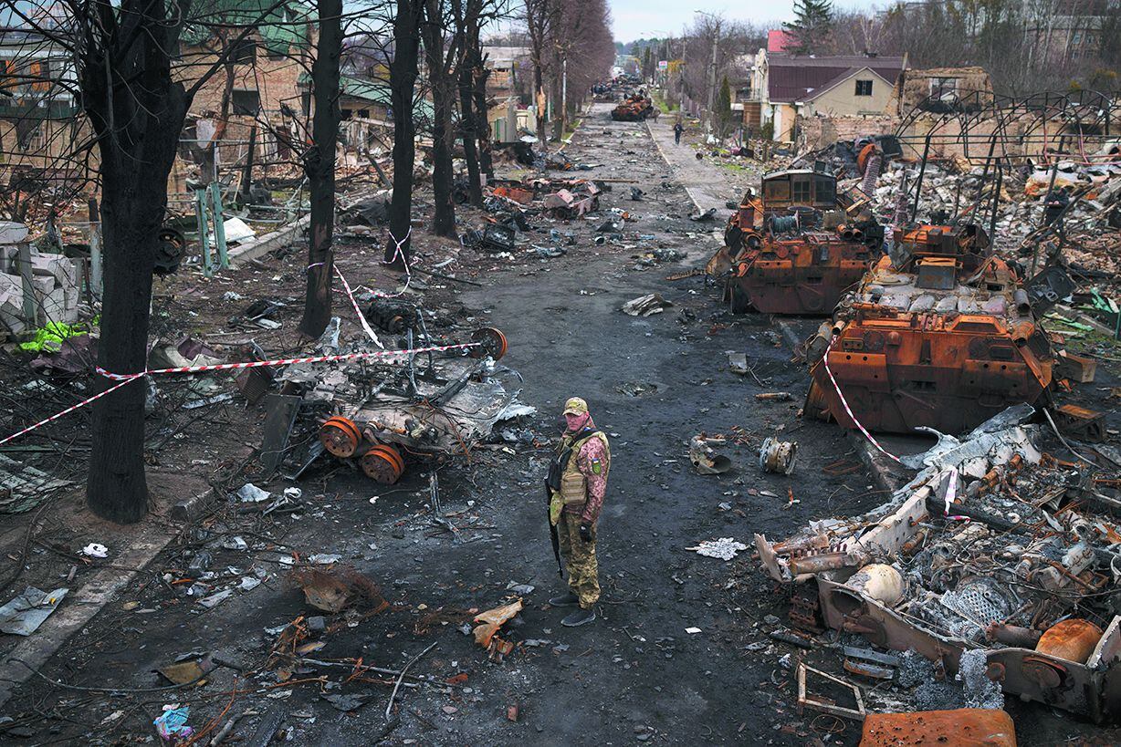 Hallan más de 900 cadáveres en alrededores de Kiev tras retiro de tropas rusas