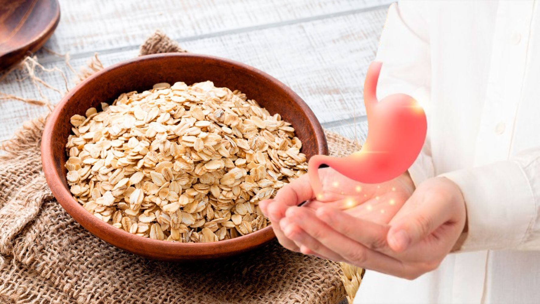 La avena es un alimento que puede beneficiar a la salud digestiva. (Foto: Shutterstock)