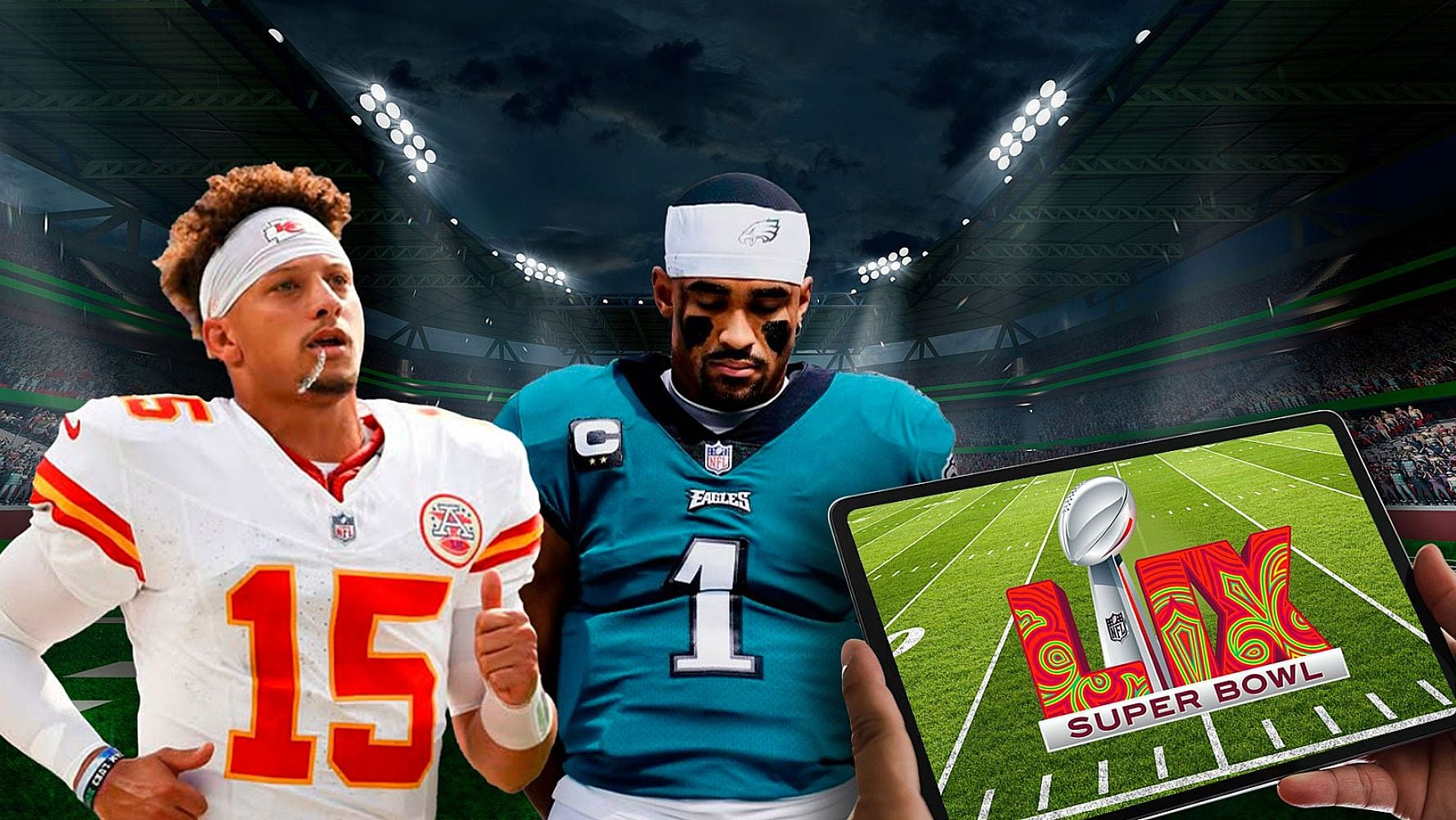 La edición 59, el Super Bowl LIX, se juega este 9 de febrero de 2025 entre Kansas City Chiefs y Philadelphia Eagles. (Foto: Especial El Financiero)