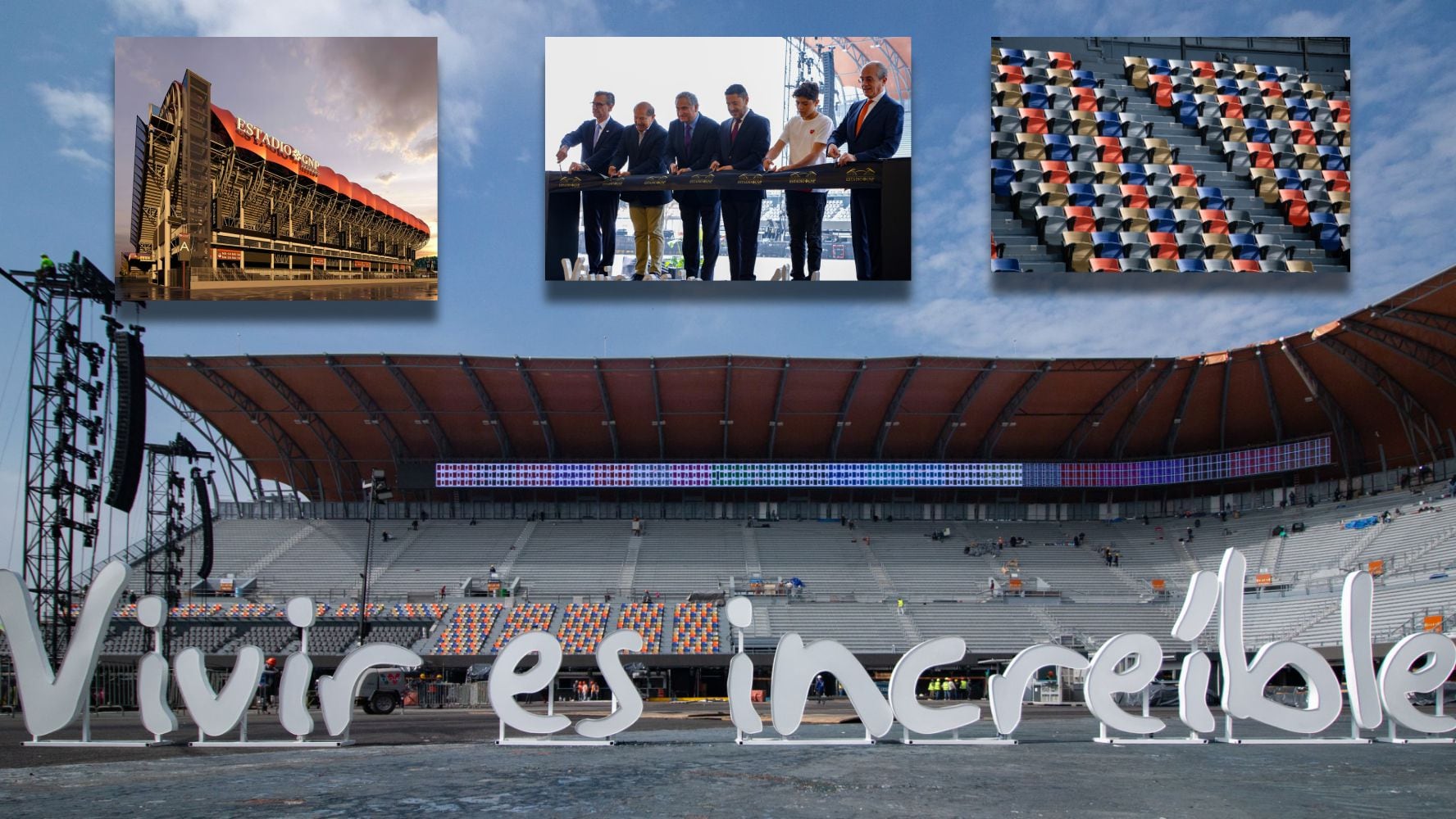 (FOTOS) Reinauguración del Estadio GNP Seguros: Así se ve por dentro el antes llamado Foro Sol