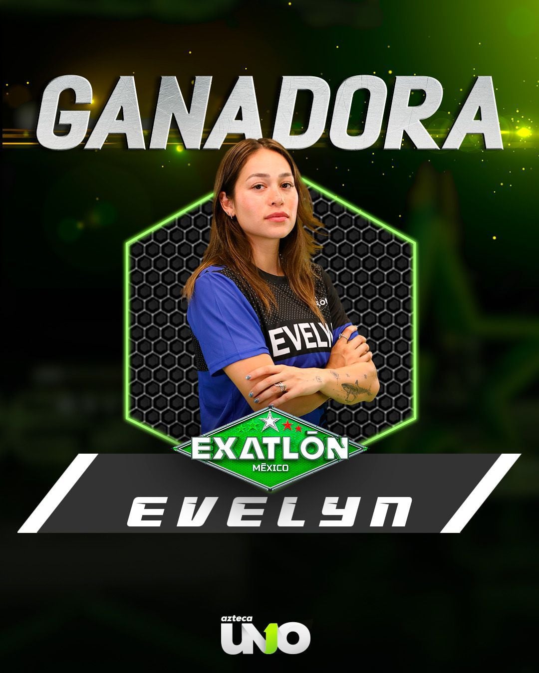 Evelyn Guijarro es semifinalista de 'Exatlón México'. (Foto: @exatlonmx).