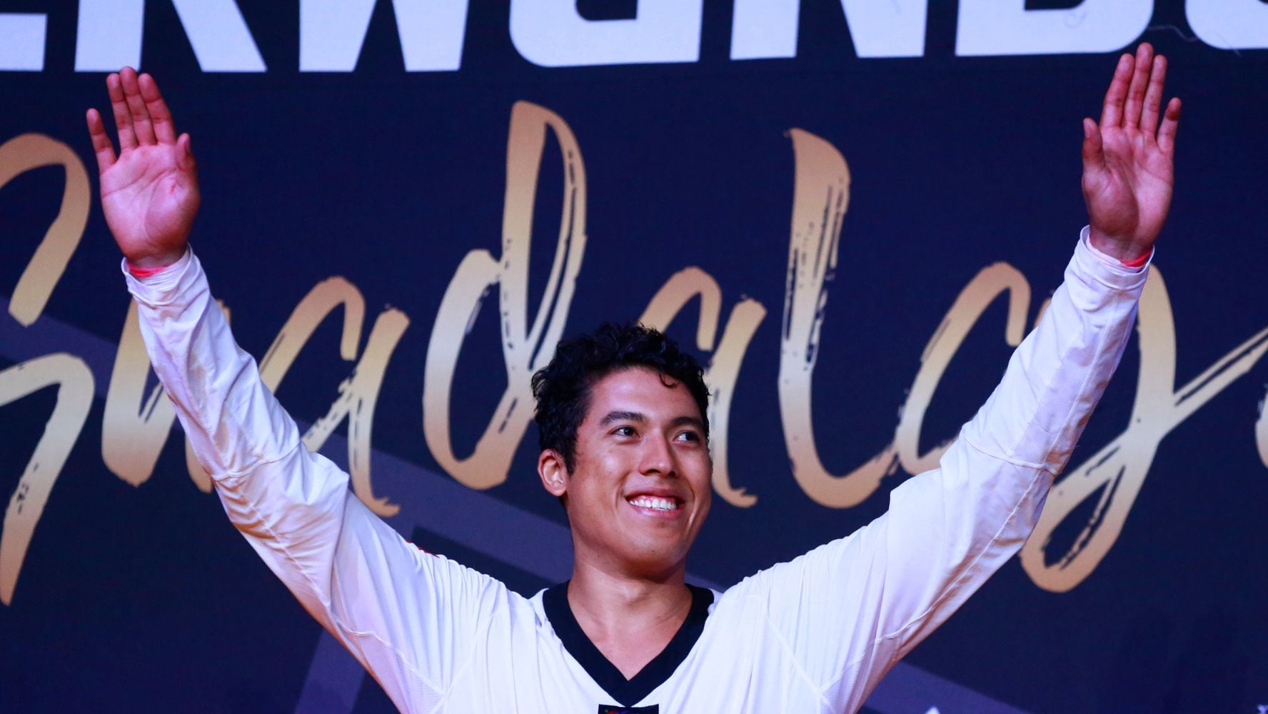 Carlos Sansores gana oro para México en el Mundial de Taekwondo en Guadalajara
