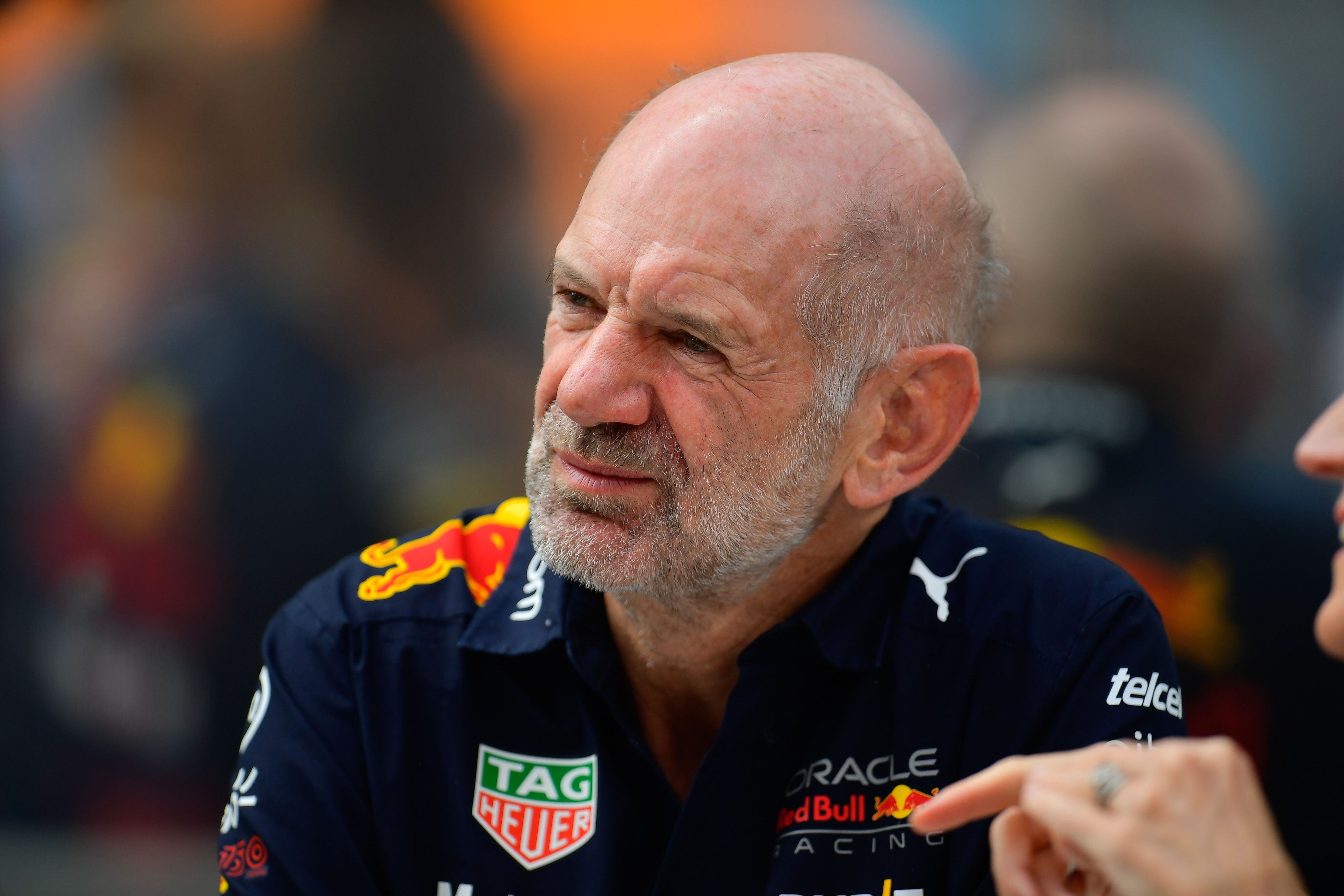 Adrian Newey, director técnico del equipo Red Bull Racing durante el Gran Premio de Fórmula 1 de México 2022.